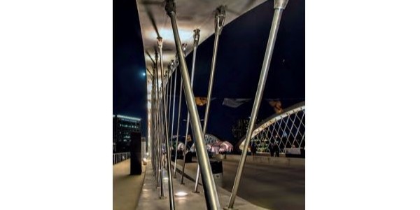 不銹鋼2205系網狀拱橋